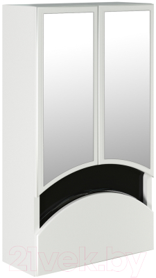 Шкаф с зеркалом для ванной Mixline Радуга 46 522476 - фото