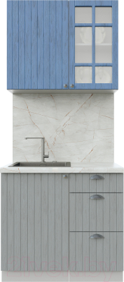 Готовая кухня Интерлиния Берес 0.9А - фото