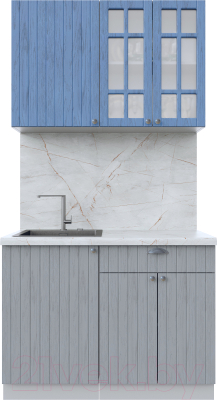 Готовая кухня Интерлиния Берес 1.1А - фото