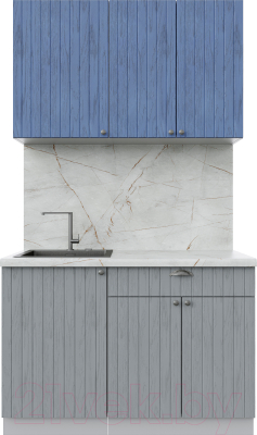 Готовая кухня Интерлиния Берес 1.2А - фото