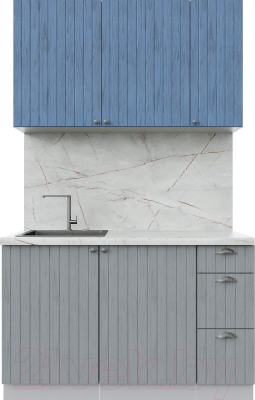 Готовая кухня Интерлиния Берес 1.3А - фото