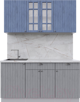 Готовая кухня Интерлиния Берес 1.6А - фото