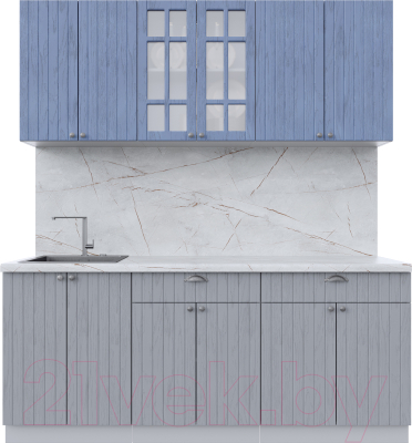 Готовая кухня Интерлиния Берес 1.9А - фото