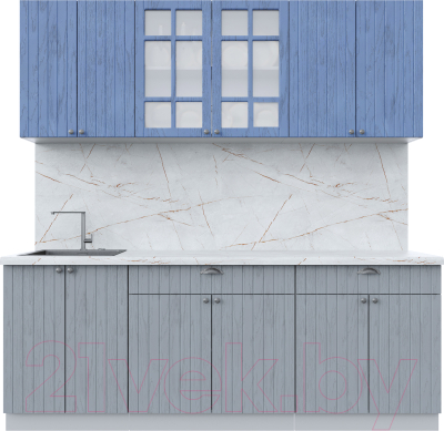 Готовая кухня Интерлиния Берес 2.1А - фото