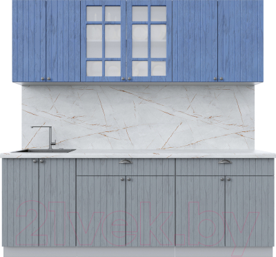 Готовая кухня Интерлиния Берес 2.2А - фото