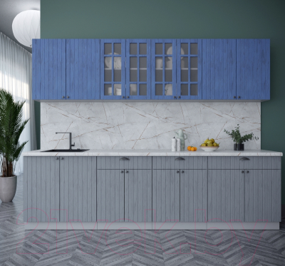 Готовая кухня Интерлиния Берес 2.8А