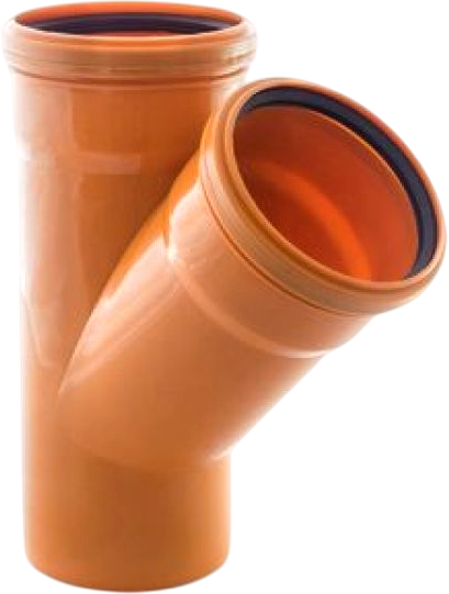 Тройник наружной канализации РосТурПласт 160/160/45 / РТП36507 - фото