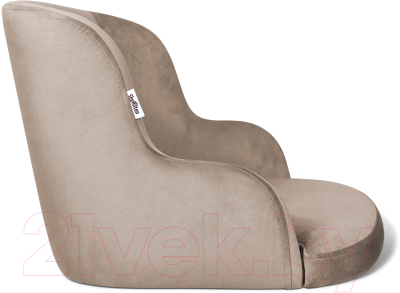 Стул барный Sheffilton SHT-ST39/S65 (латте/прозрачный лак)