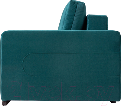 Диван KRONES Цезарь 2 (велюр насыщенный сине-зеленый)