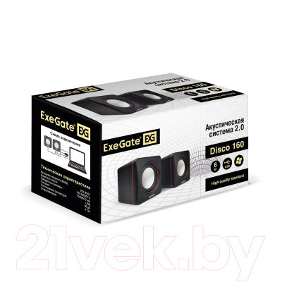 Мультимедиа акустика ExeGate Disco 160
