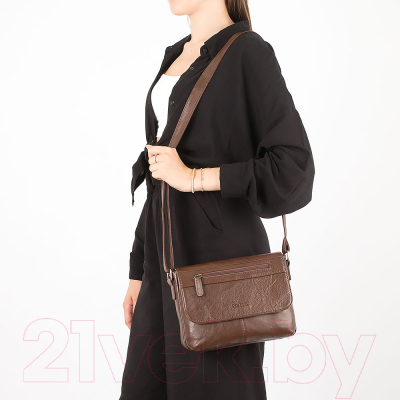 Сумка Poshete 827-3641D-BRW (коричневый)