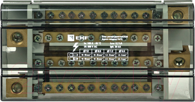 Распределительный блок на DIN-рейку EKF Db-160-4x12