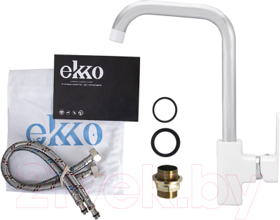 Смеситель Ekko E40301 (белый)
