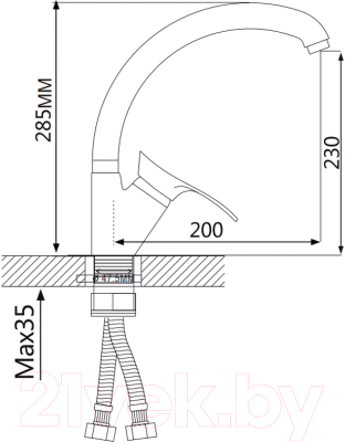 Смеситель Ekko E41001