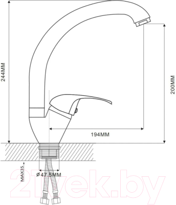 Смеситель Ekko E41109