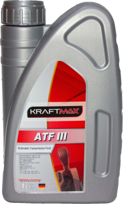 Трансмиссионное масло KraftMax ATF III / KM306/1 - фото