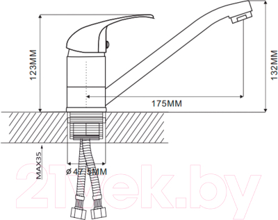 Смеситель Ekko E49109