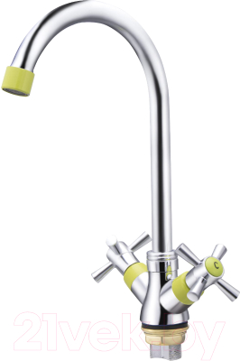 Смеситель Ekko E49118-6 (салатовый) - фото