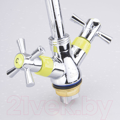 Смеситель Ekko E49118-6 (салатовый)