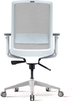 Кресло офисное Bestuhl S30 White Pl без подголовника, рег. подлокотники