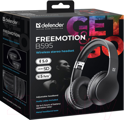 Беспроводные наушники Defender FreeMotion B595 / 63595