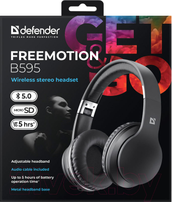 Беспроводные наушники Defender FreeMotion B595 / 63595