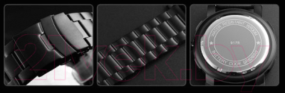 Часы наручные мужские Skmei 9178-1 (серебристый)