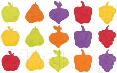 Набор ковриков для купания ROXY-KIDS Fresh Mix / RBM-15-FM - фото