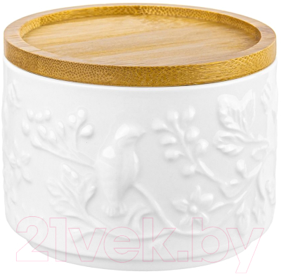 Емкость для хранения Elan Gallery Птички на ветке / 540197