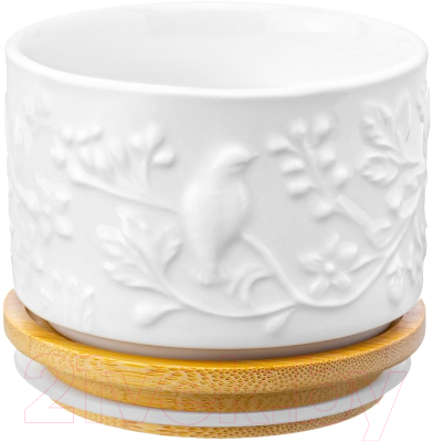 Емкость для хранения Elan Gallery Птички на ветке / 540197