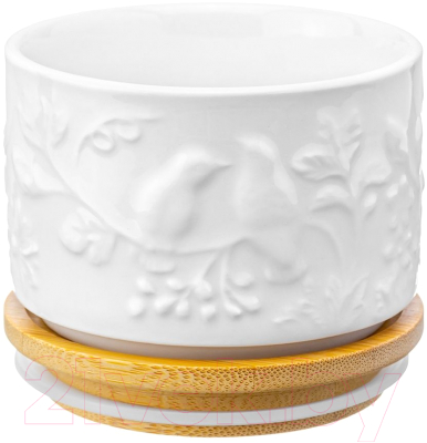 Емкость для хранения Elan Gallery Птички на ветке / 540197