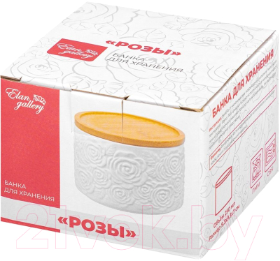 Емкость для хранения Elan Gallery Розы / 540302