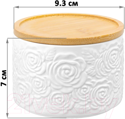 Емкость для хранения Elan Gallery Розы / 540302