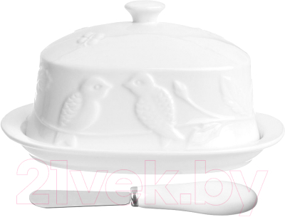 Масленка Elan Gallery Птички на ветке - фото