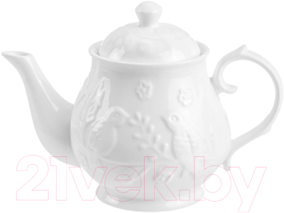 Заварочный чайник Elan Gallery Птички на ветке / 540201 - фото