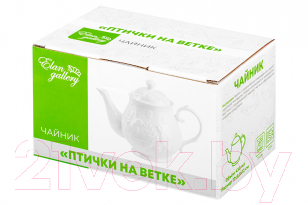Заварочный чайник Elan Gallery Птички на ветке / 540201