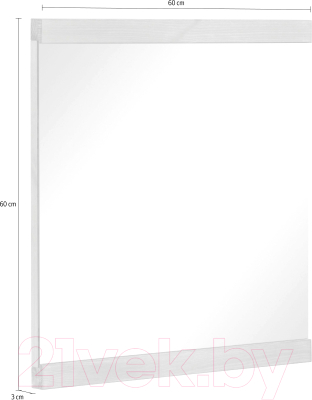 Зеркало Dipriz Fjonn / Д.1133 (натуральный)