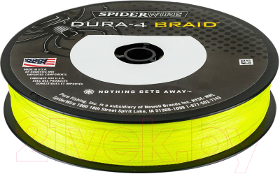 Леска плетеная Berkley Fishing SpiderWire Dura4 0.10мм 150м 9.1кг / 1450404 - фото