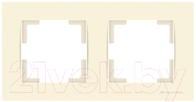 Рамка для выключателей и розеток Mutlusan 2220-800-1202 - фото