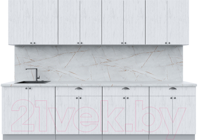 Готовая кухня Интерлиния Берес 2.9А - фото