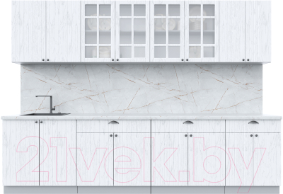 Готовая кухня Интерлиния Берес 3.0А - фото