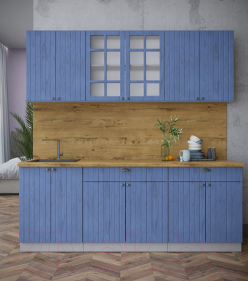 Готовая кухня Интерлиния Берес 2.1А