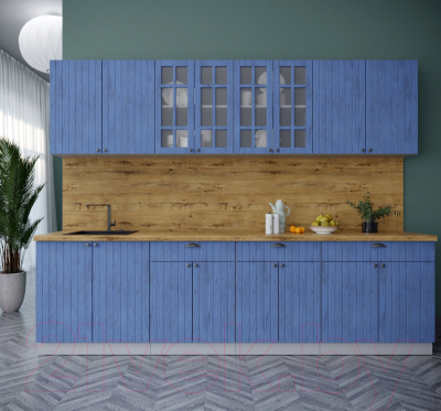 Готовая кухня Интерлиния Берес 2.8А