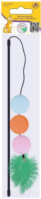 Игрушка для кошек Мультидом Помпоны / VL40-166