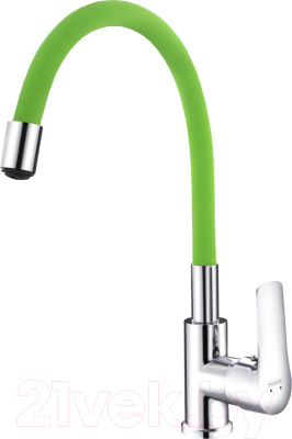 Смеситель Ekko by Maxonor MN70112-12 (зеленый/хром) - фото