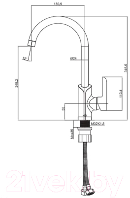 Смеситель Maxonor Pure Life MN4081-7