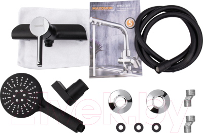 Смеситель Maxonor Pure Life MN9081-7 (черный)