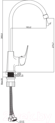 Смеситель Maxonor Pure Life MN4077