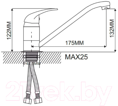 Смеситель Ekko by Maxonor MN4903