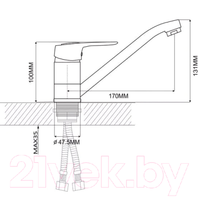 Смеситель Maxonor MN4904